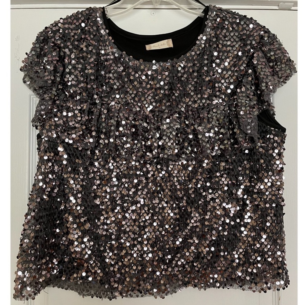 Silver sequin top- Altr’d State